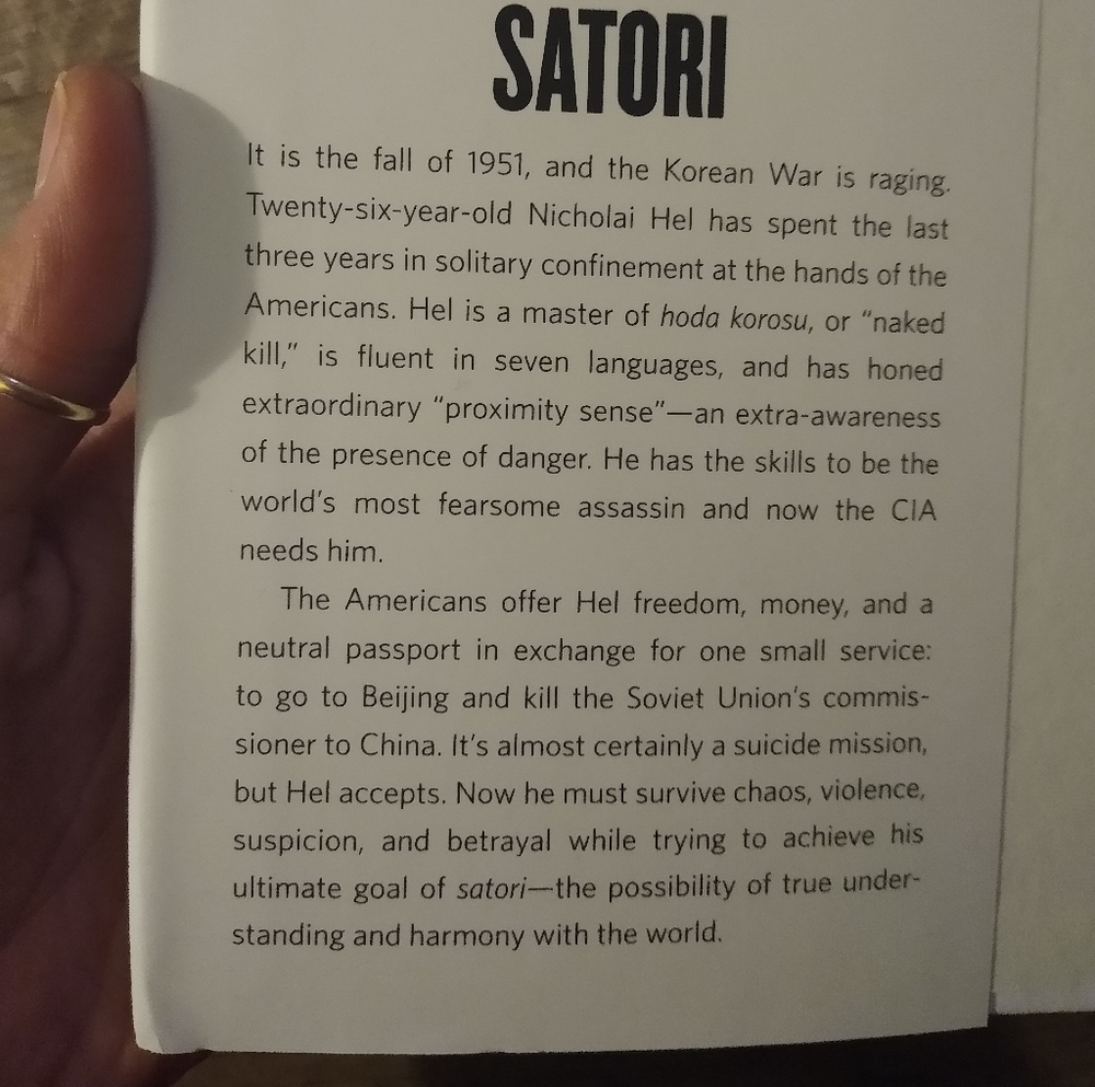 Satori by Don Winslow GUC hardback book - Picture 2 of 7